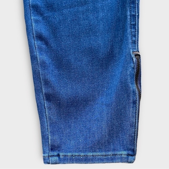 Madewell Women's Roadtripper Jeggings Denim Blue Jeans Side Ankle Zipper Size 25 - Picture 7 of 13